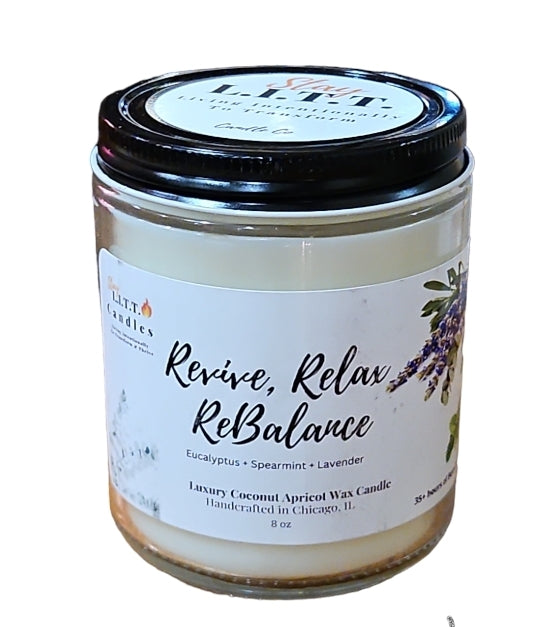 Revive, Relax & ReBalance ~Eucalyptus +Spearmint + Lavender~ Eucalyptus Essentials for Emotional Wellness