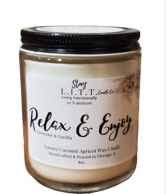 Relax & Enjoy ~Lavender & Vanilla  ~ Lavender Essentials for Emotional Wellness